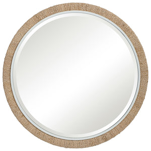 Uttermost Carbet Round Rope Mirror