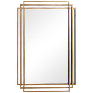 Uttermost Amherst Brushed Gold Mirror