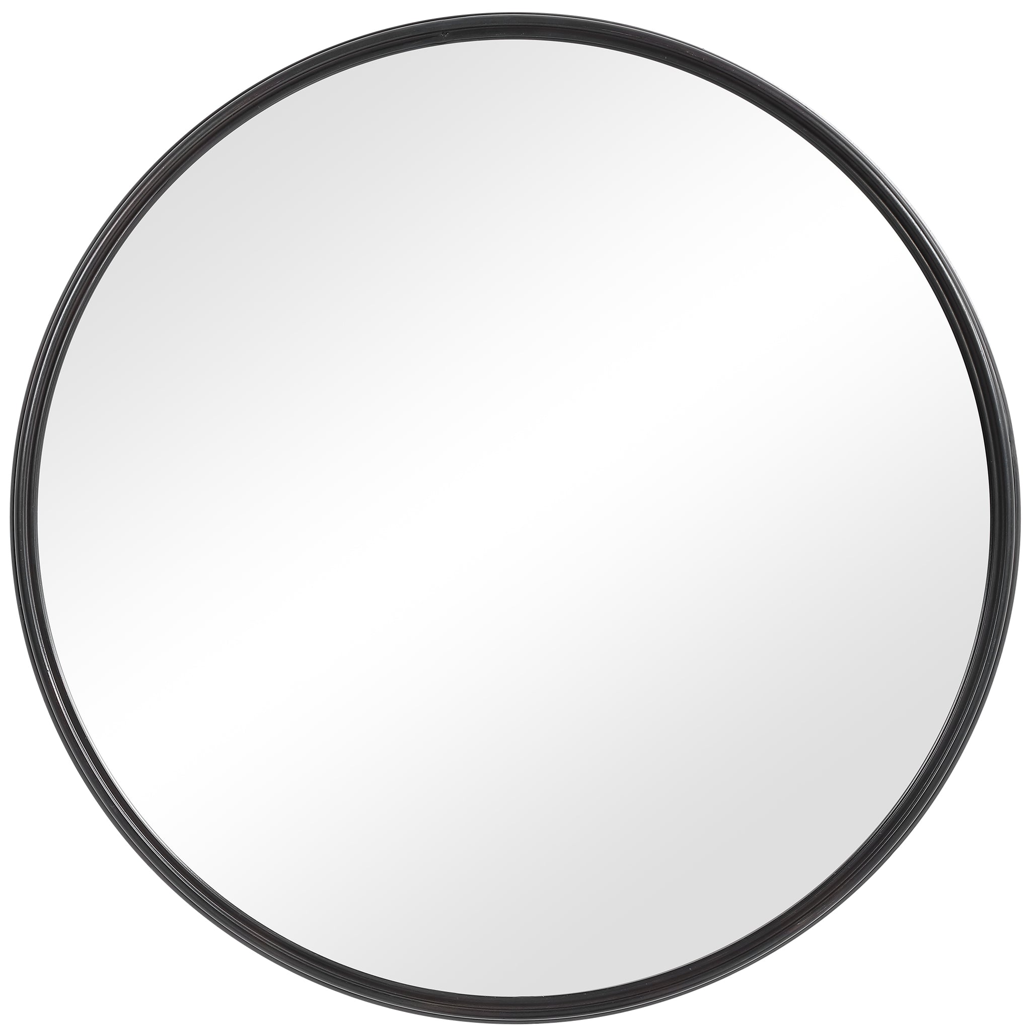 Uttermost Belham Round Iron Mirror