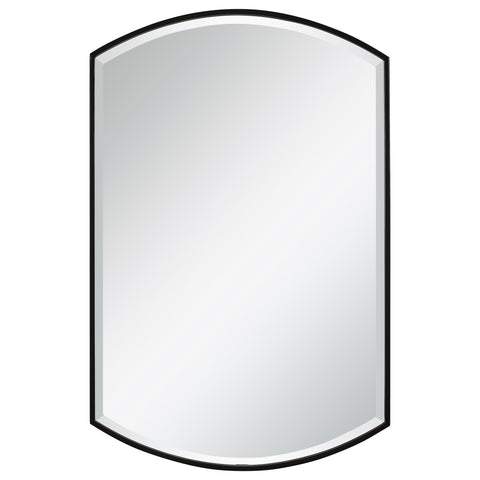 Uttermost Shield Shaped Iron Mirror