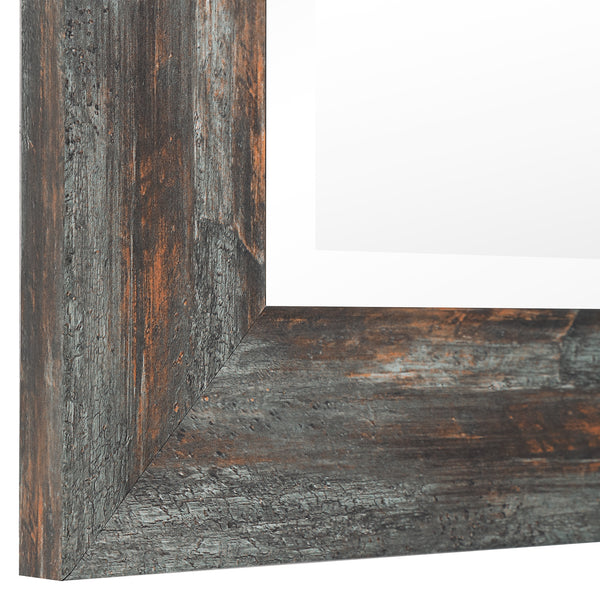 Uttermost Owenby Rustic Silver & Bronze Mirror