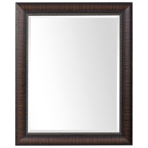 Uttermost Wythe Burnished Wood Mirror