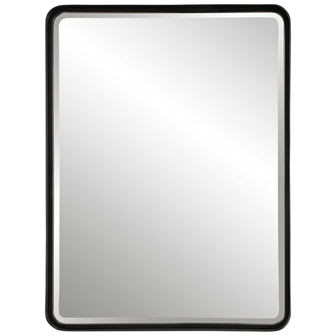 Uttermost Crofton Black Large Mirror