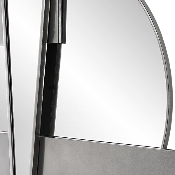 Uttermost Wedge Mirrored Modern Wall Decor