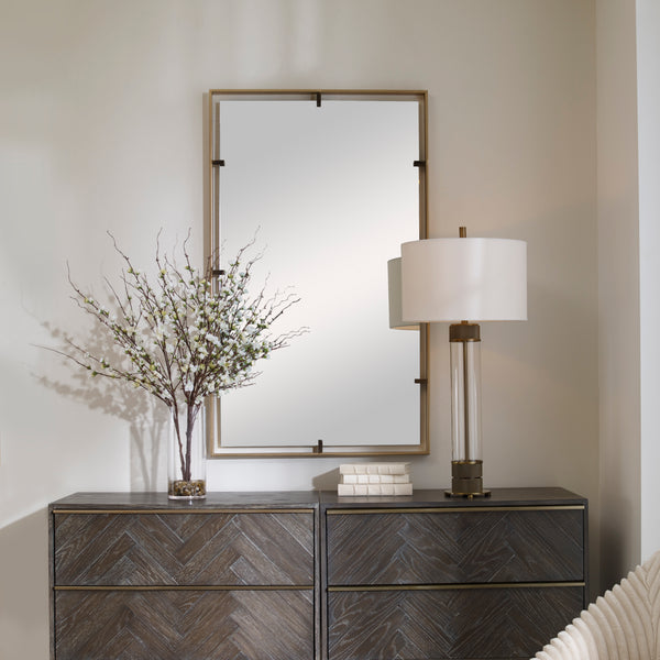 Uttermost Egon Gold Wall Mirror