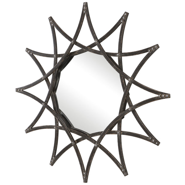 Uttermost Solaris Iron Star Mirror