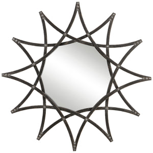 Uttermost Solaris Iron Star Mirror