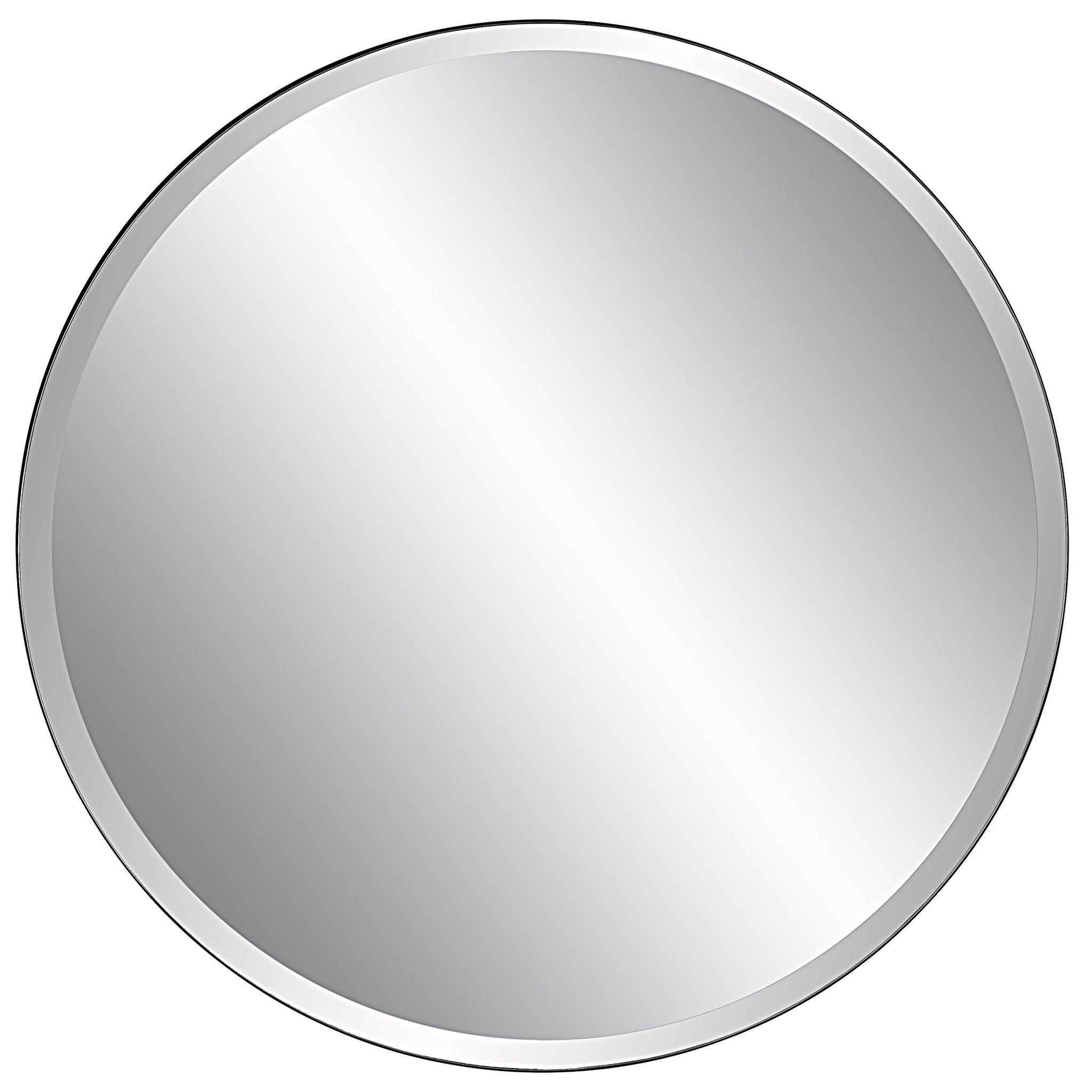 Uttermost Cerelia Black Round Mirror