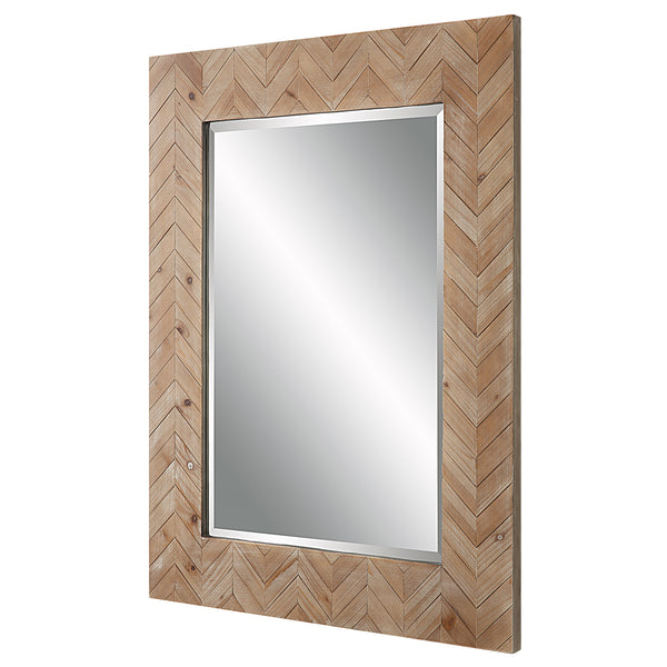 Uttermost Demetria Wooden Mirror, Small