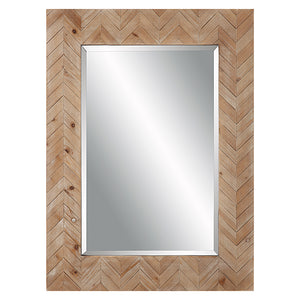 Uttermost Demetria Wooden Mirror, Small