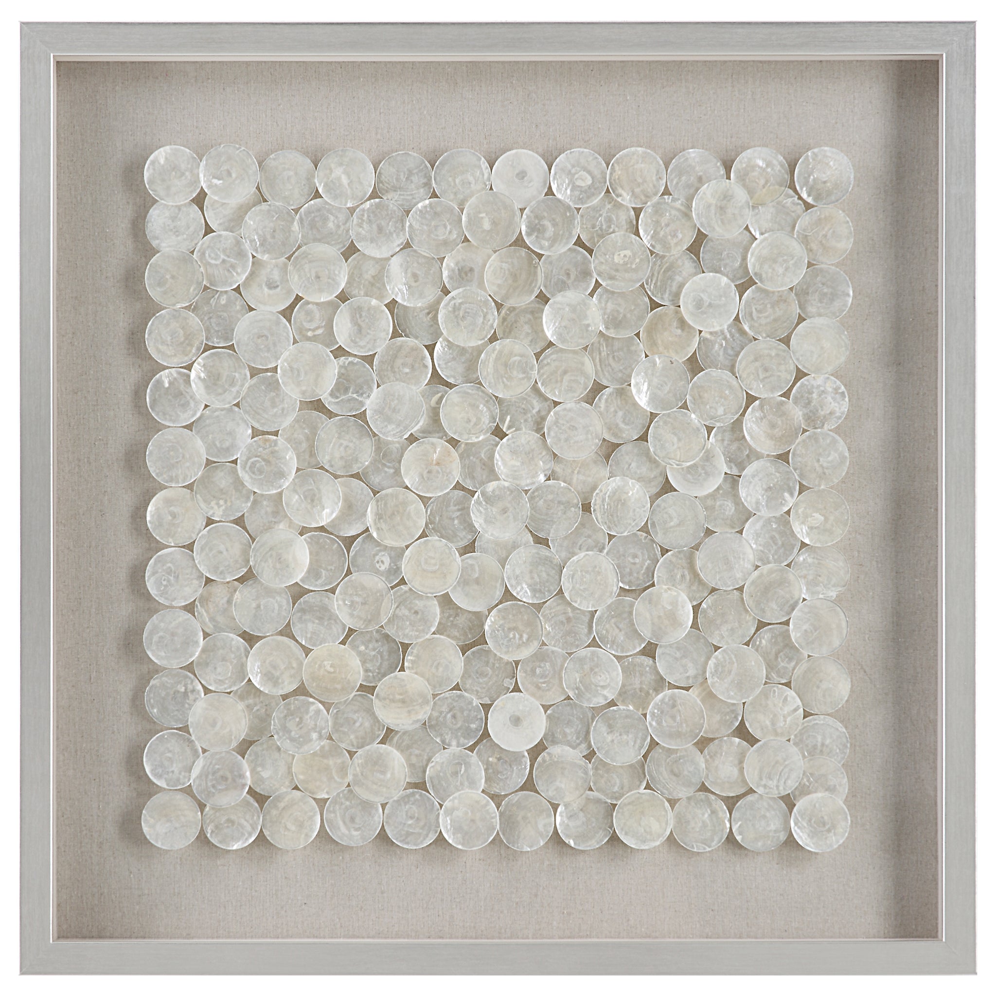 Uttermost Roxas Capiz Shell Shadow Box