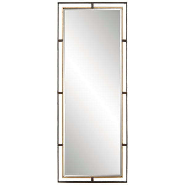 Uttermost Carrizo Tall Bronze & Gold Mirror