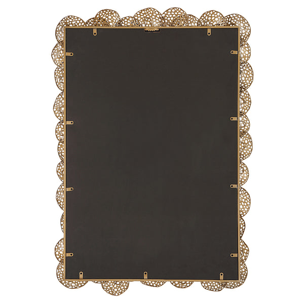 Uttermost Ripley Gold Lotus Mirror