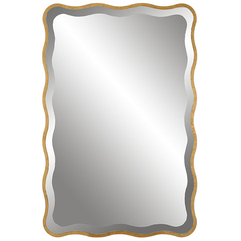 Uttermost Aneta Gold Scalloped Mirror