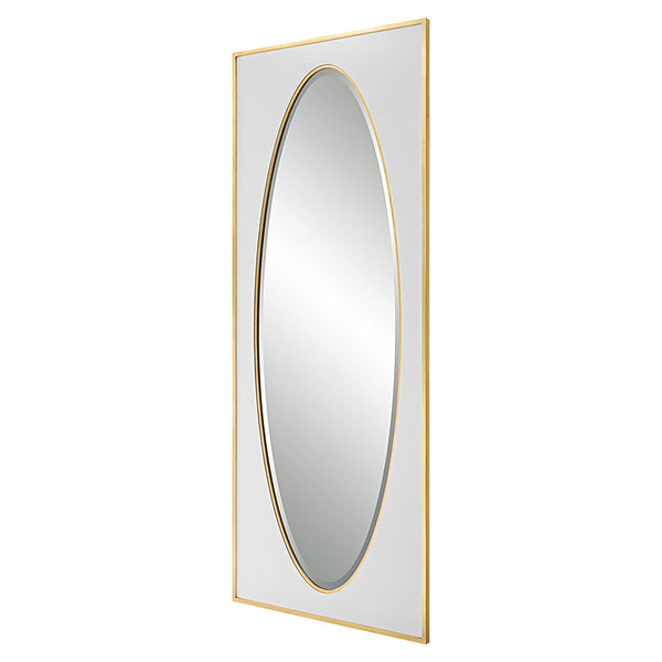 Uttermost Danbury White Mirror