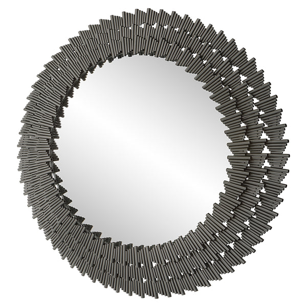 Uttermost Illusion Modern Round Mirror