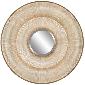 Uttermost Bauble Round Gold Mirror