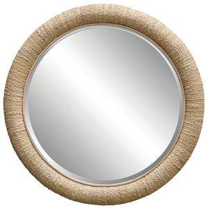 Uttermost Mariner Natural Round Mirror