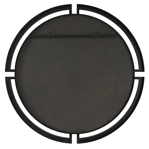 Uttermost Quadrant Modern Round Mirror