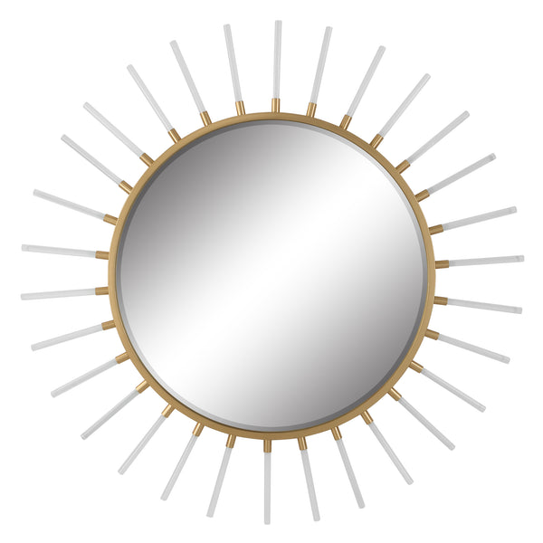 Uttermost Oracle Round Starburst Mirror