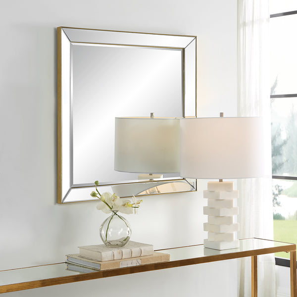 Uttermost Lytton Gold Square Mirror