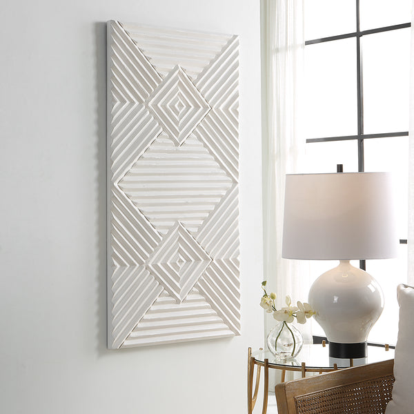 Uttermost Nexus Wood Geometric Wall Decor