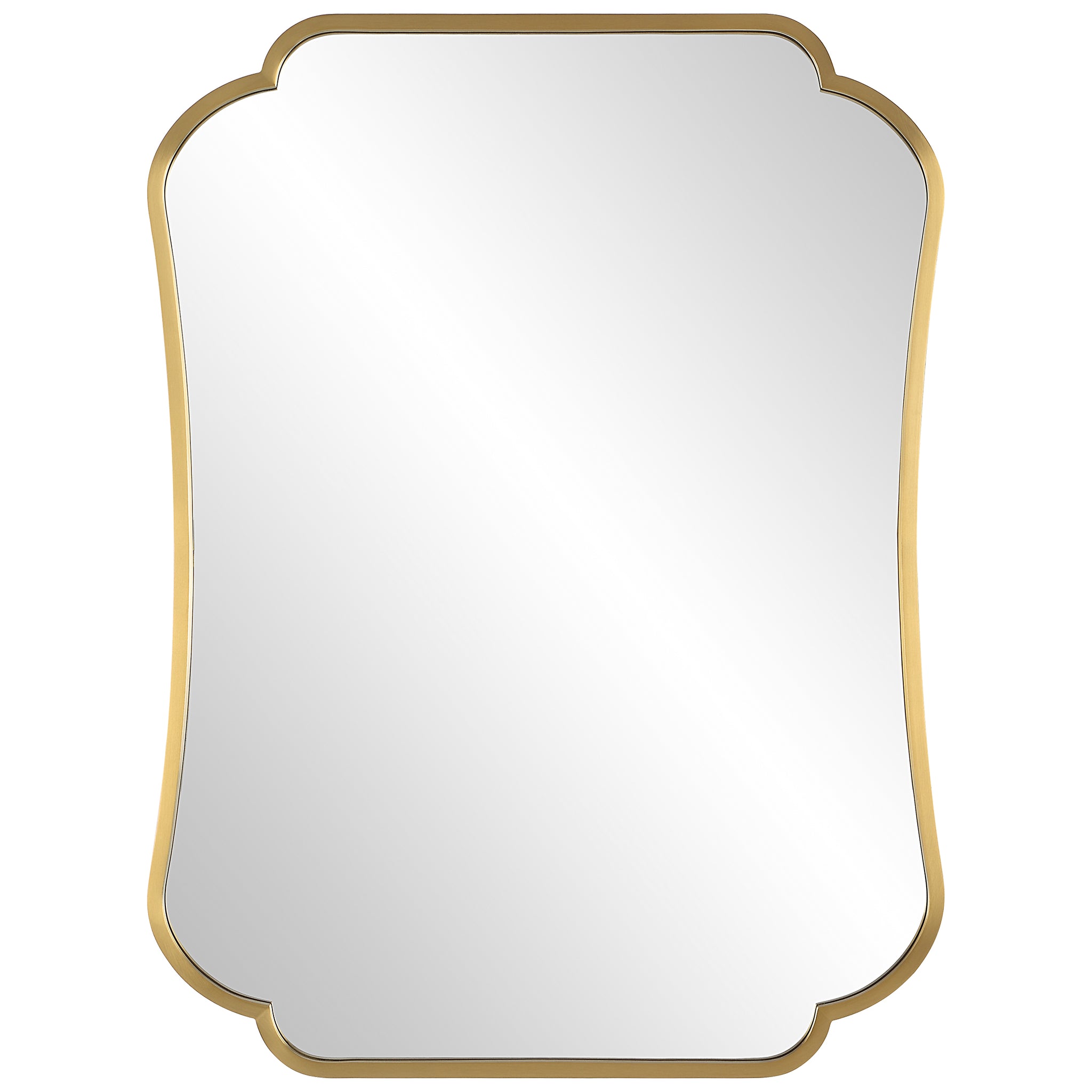 Uttermost Athena Brushed Brass Mirror