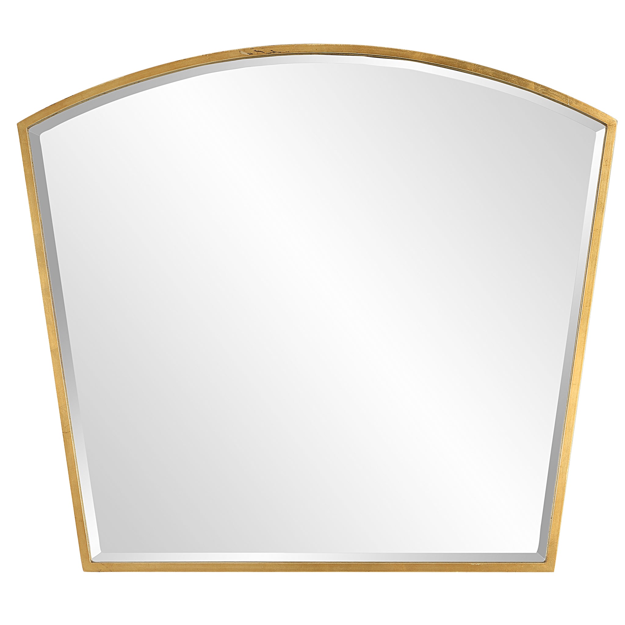 Uttermost Boundary Gold Arch Mirror