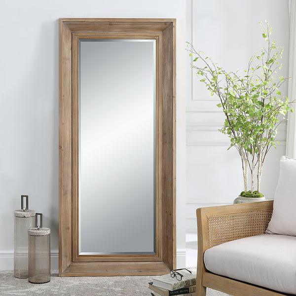 Uttermost Missoula Large Natural Wood Mirror