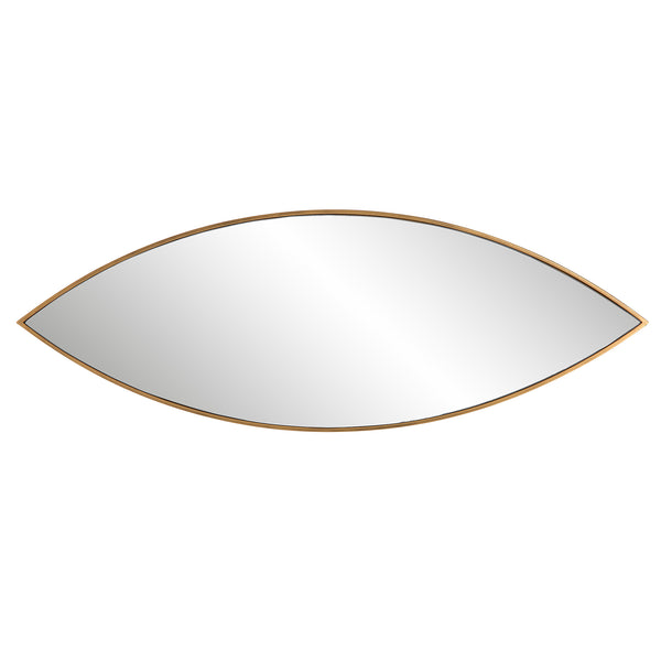 Uttermost Ellipse Gold Mirror