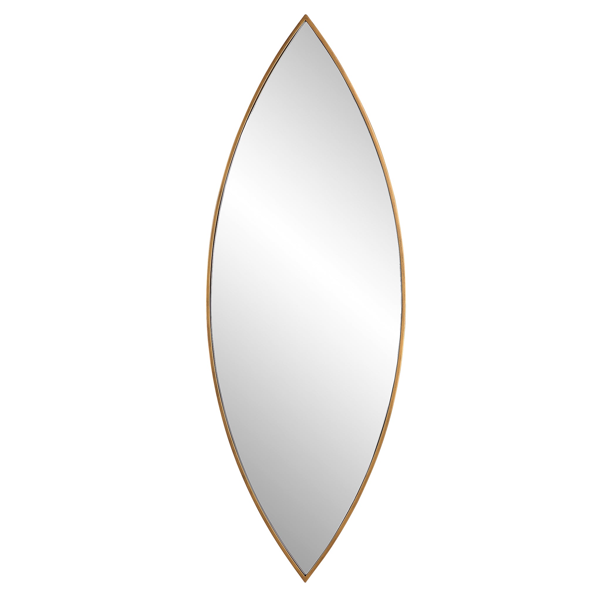 Uttermost Ellipse Gold Mirror