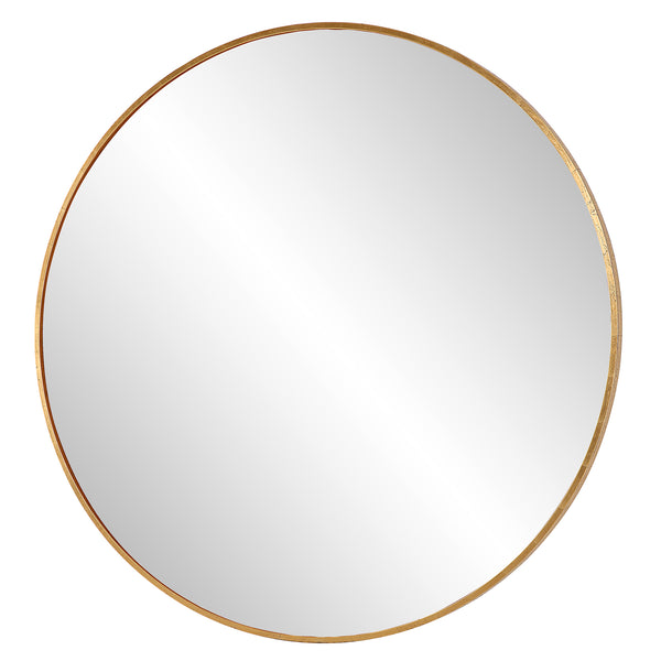 Uttermost Junius Large Gold Round Mirror