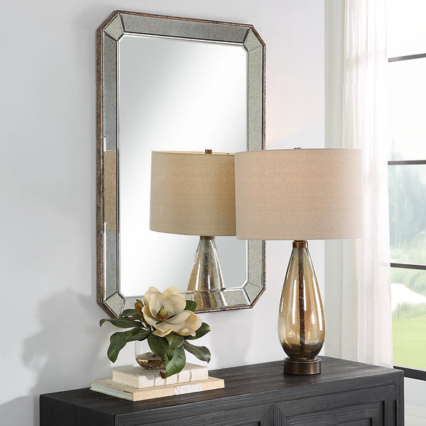 Uttermost Cortona Antiqued Vanity Mirror