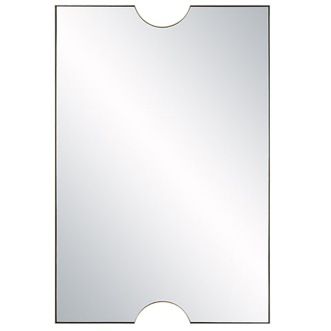 Uttermost Ticket Gold Vanity Mirror