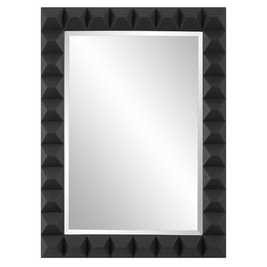 Uttermost Studded Black Mirror