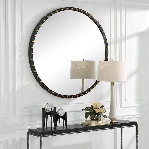 Uttermost Sele Oversized Round Mirror