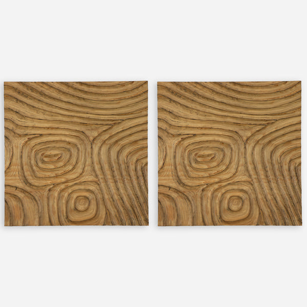 Uttermost Channels Wood Wall Decor