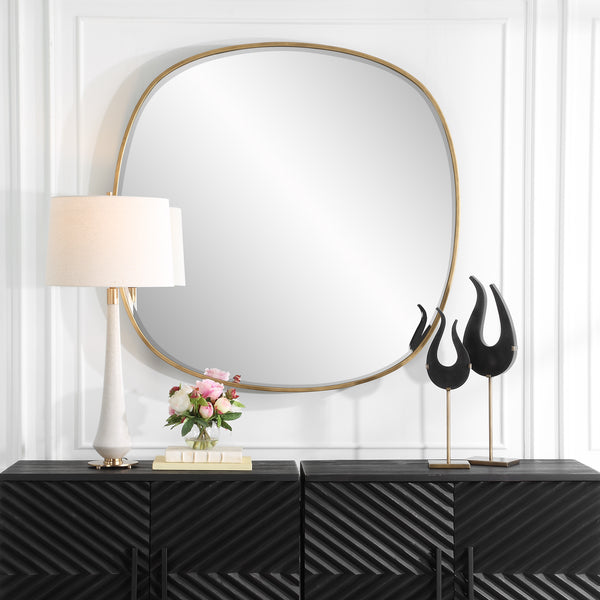 Uttermost Webster Antique Gold Mirror