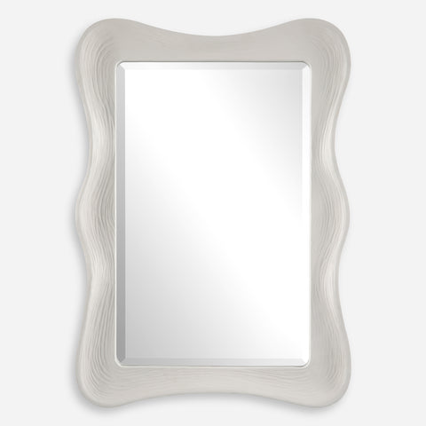 Uttermost Whitehaven Wavy Rectangle Mirror