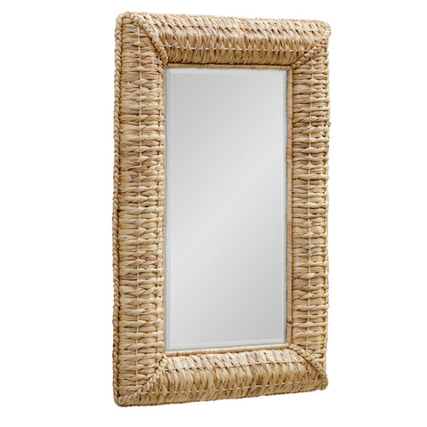 Uttermost Twisted Seagrass Rectangle Mirror