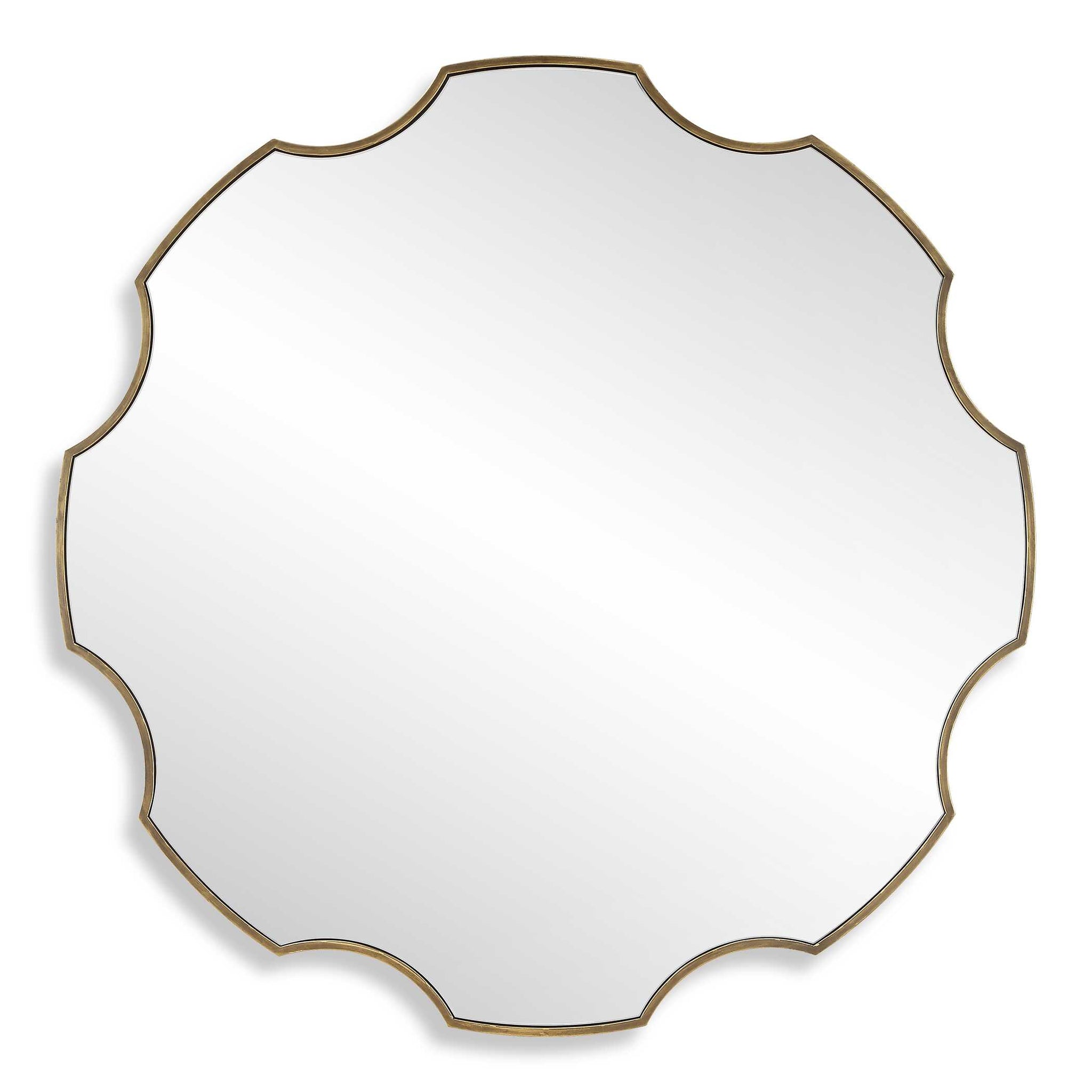 Uttermost Gearing Up Bronze Mirror