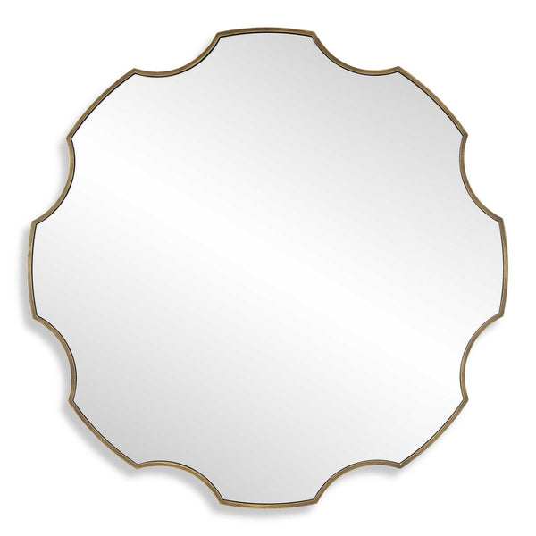 Uttermost Gearing Up Bronze Mirror