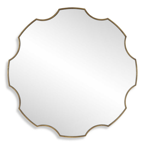 Uttermost Gearing Up Bronze Mirror