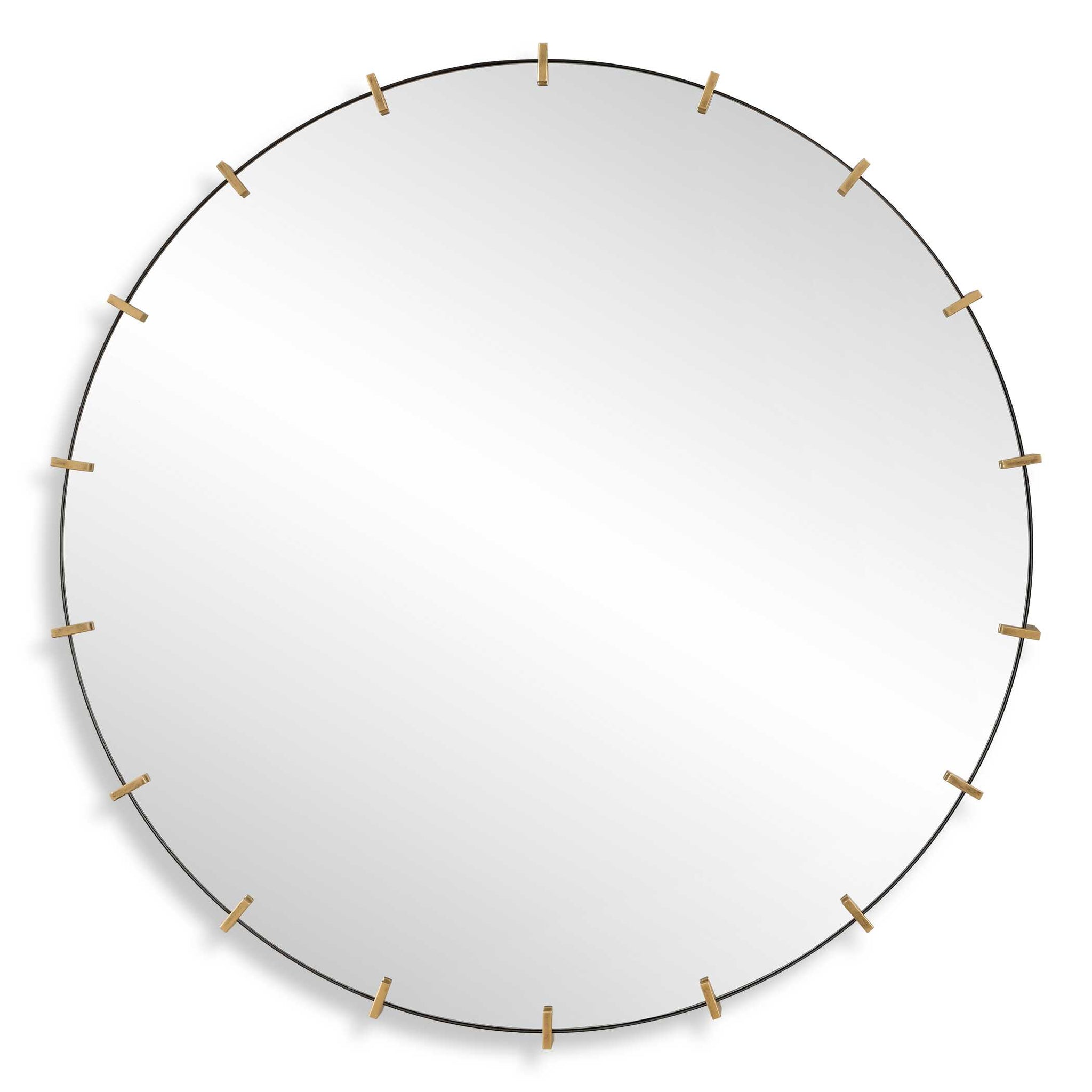 Uttermost Pali Industrial Round Mirror