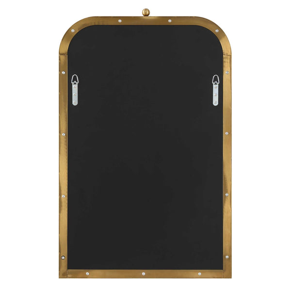 Uttermost Cassidy Brass Arch Mirror