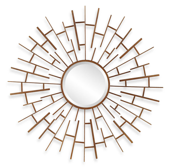 Uttermost Tangled Bronze Round Mirror