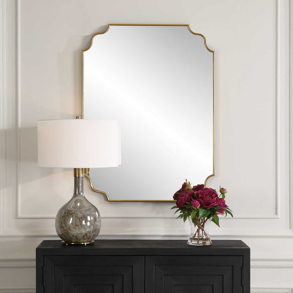 Uttermost Lennyn Gold Vanity Mirror