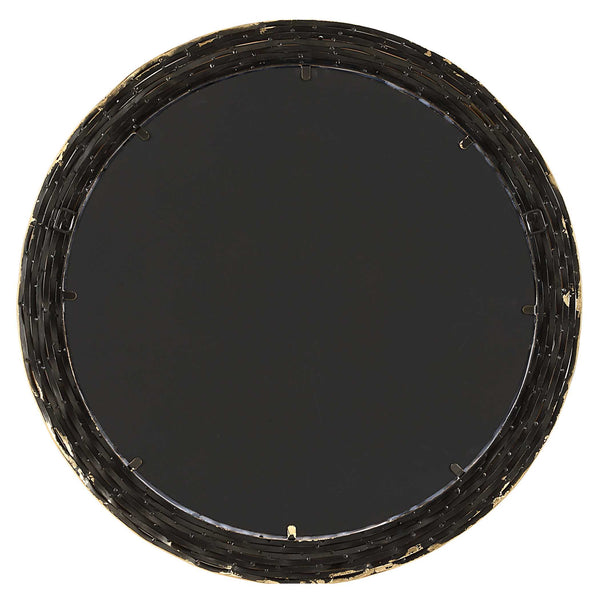 Uttermost Celeste Gold Round Mirror