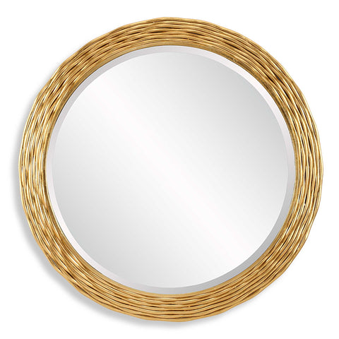 Uttermost Celeste Gold Round Mirror