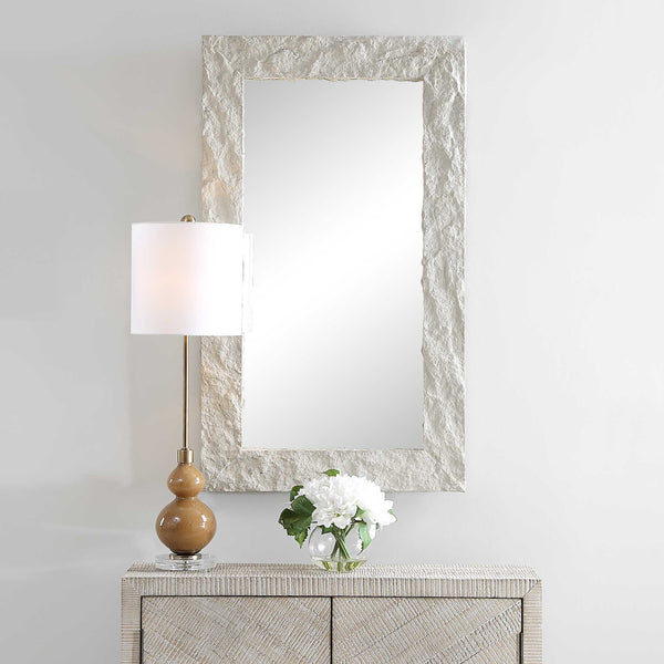 Uttermost Quarry Rectangle Stone Veneer Mirror